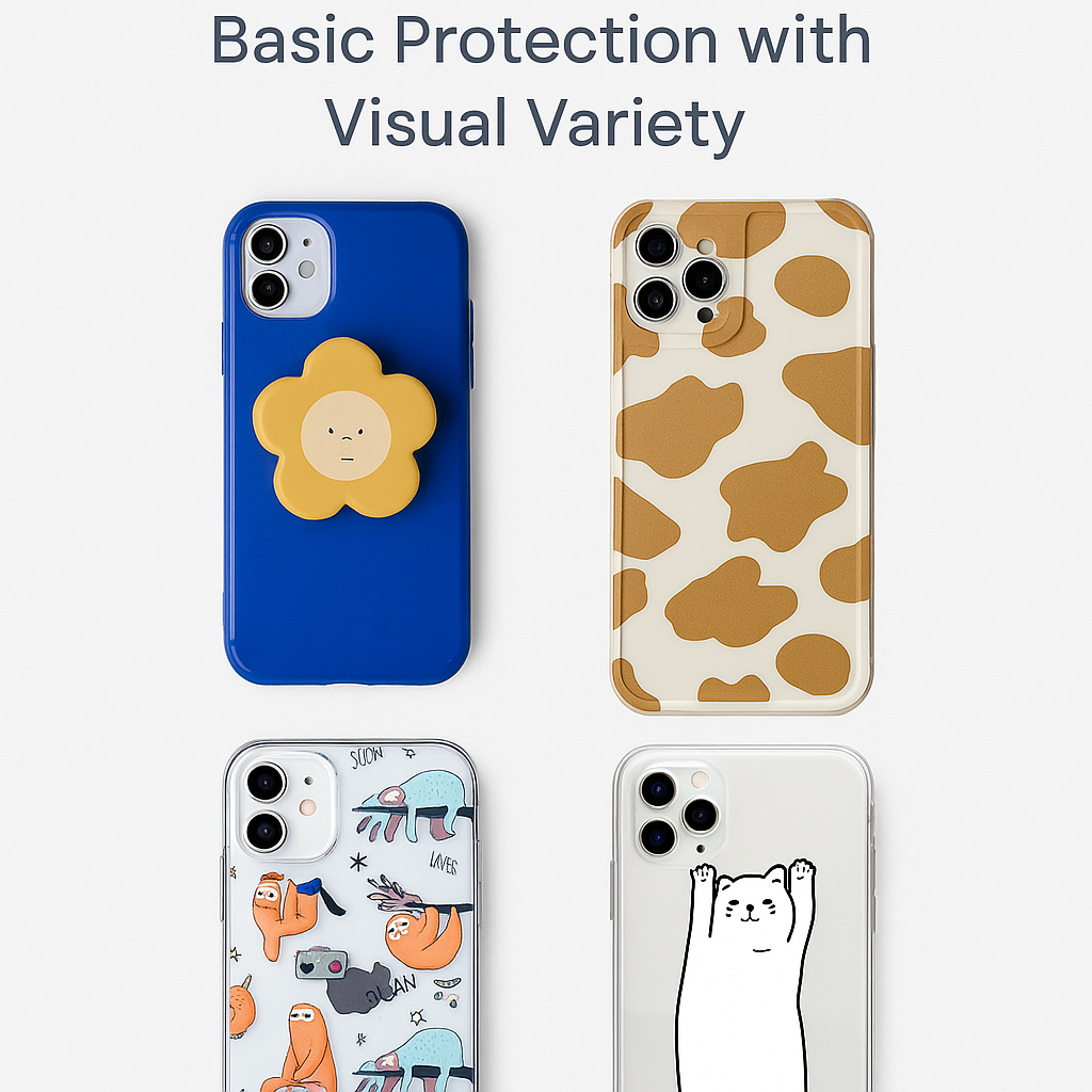 Phone Cases: Basic Protection with Visual Variety