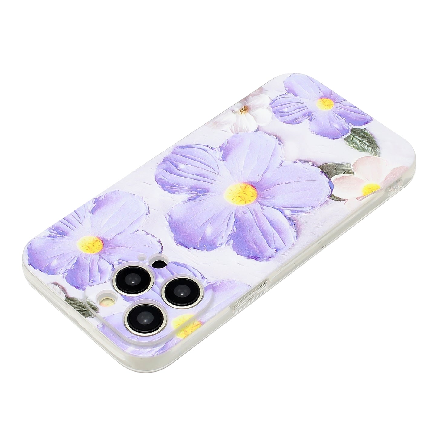 iPhone 15 Pro Max Vibrant Floral & Abstract TPU Case – Stylish & Durable