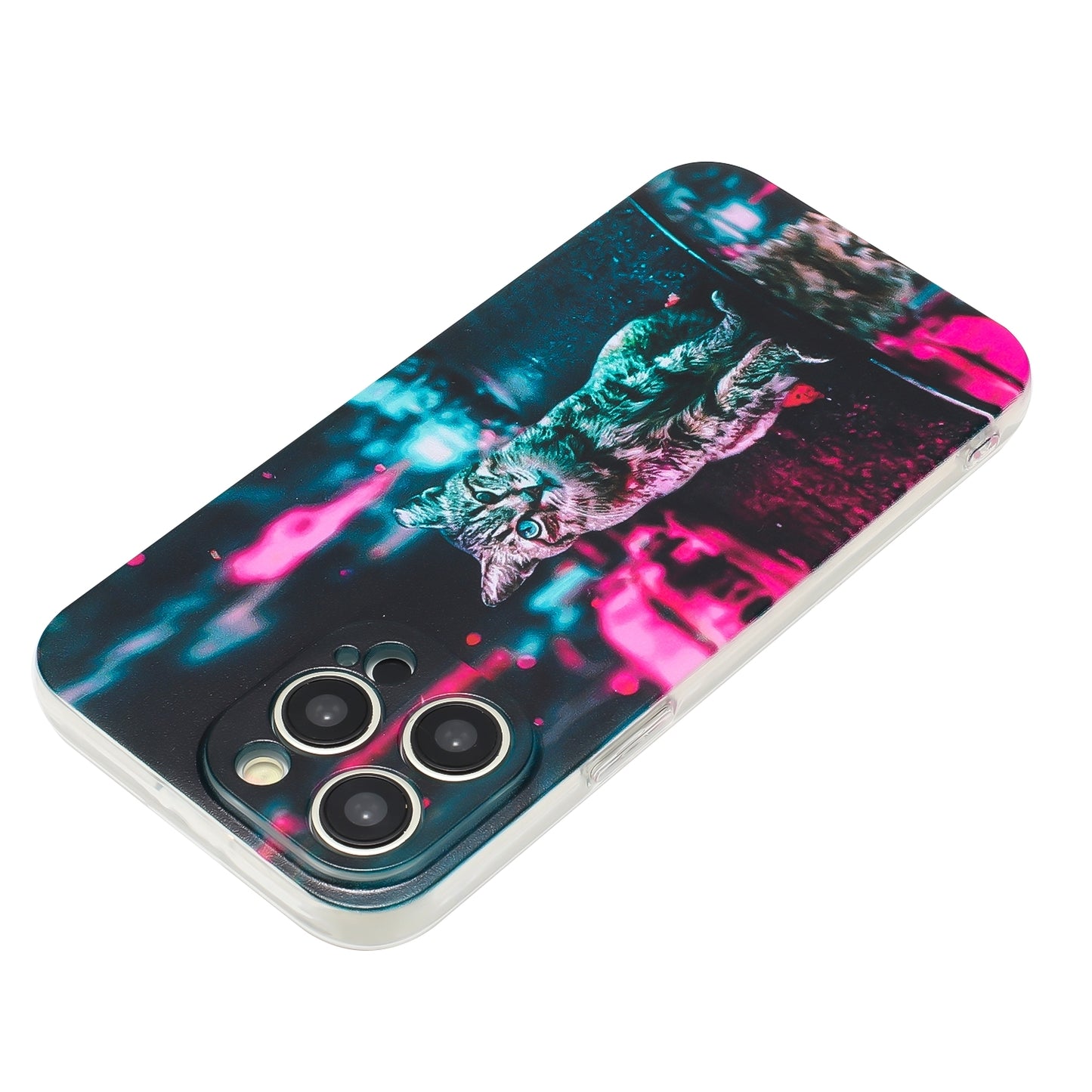 iPhone 15 Pro Max Vibrant Floral & Abstract TPU Case – Stylish & Durable