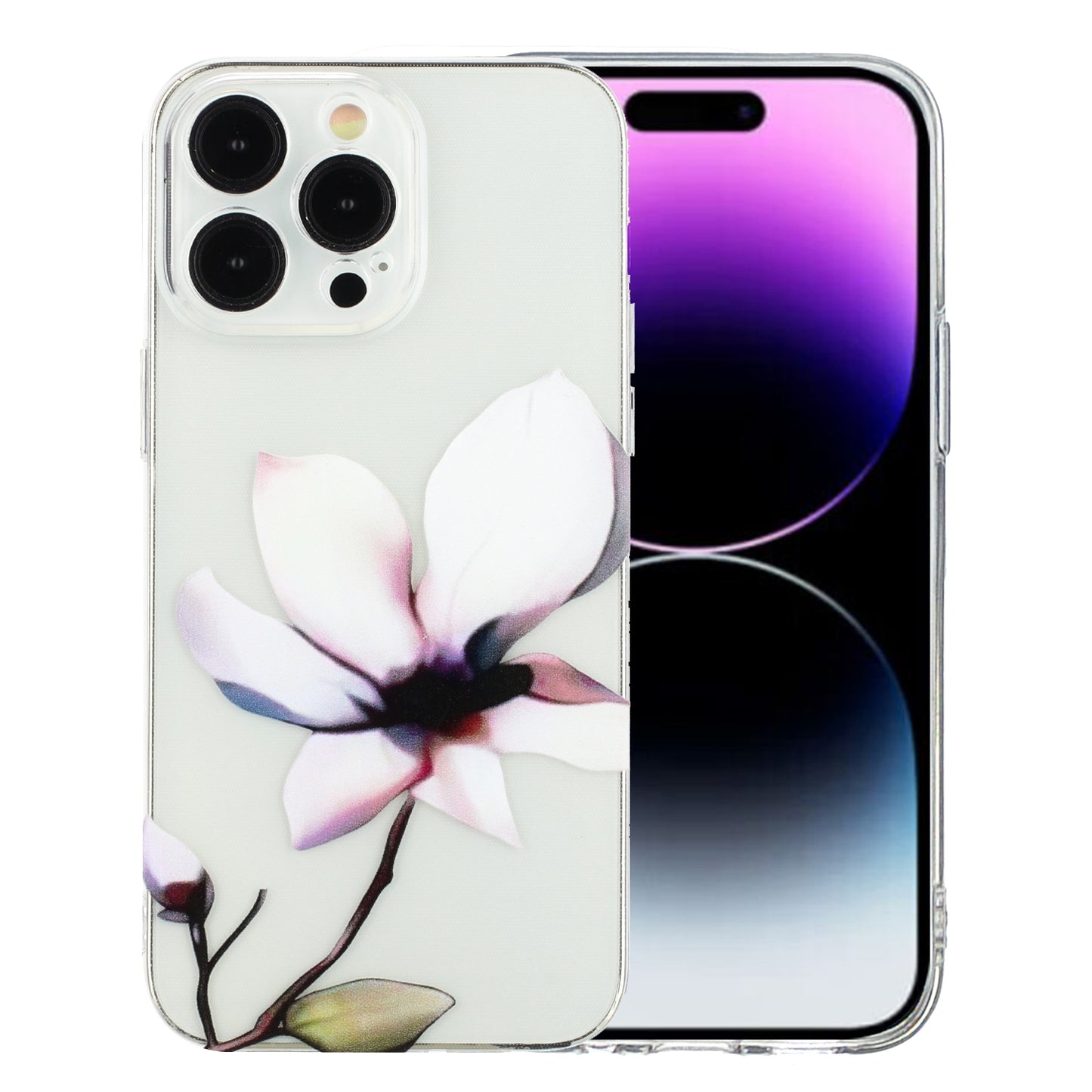 iPhone 15 Pro Max Vibrant Floral & Abstract TPU Case – Stylish & Durable