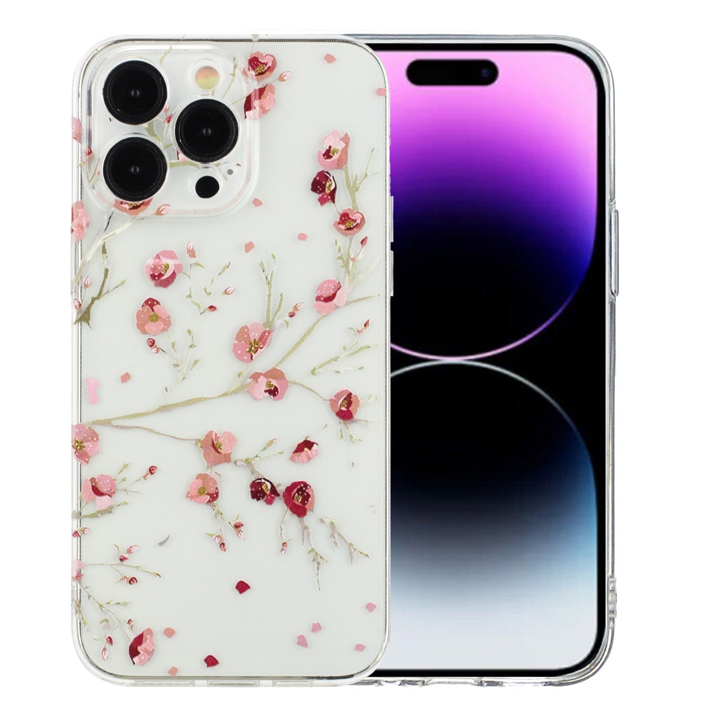 iPhone 15 Pro Max Vibrant Floral & Abstract TPU Case – Stylish & Durable