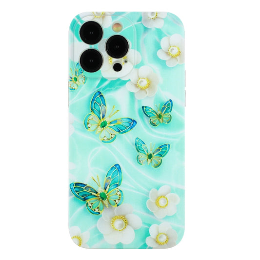 iPhone 15 Pro Vibrant Floral & Abstract TPU Case – Stylish & Protective