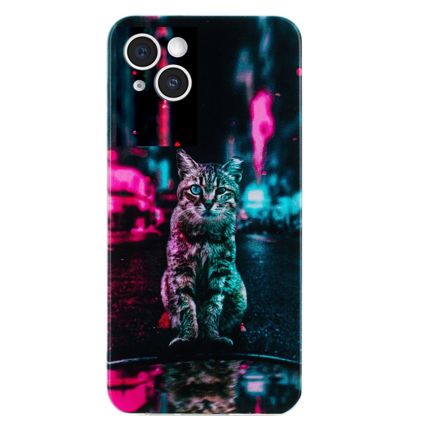 iPhone 15 Plus Vibrant Floral & Abstract TPU Case – Stylish & Protective