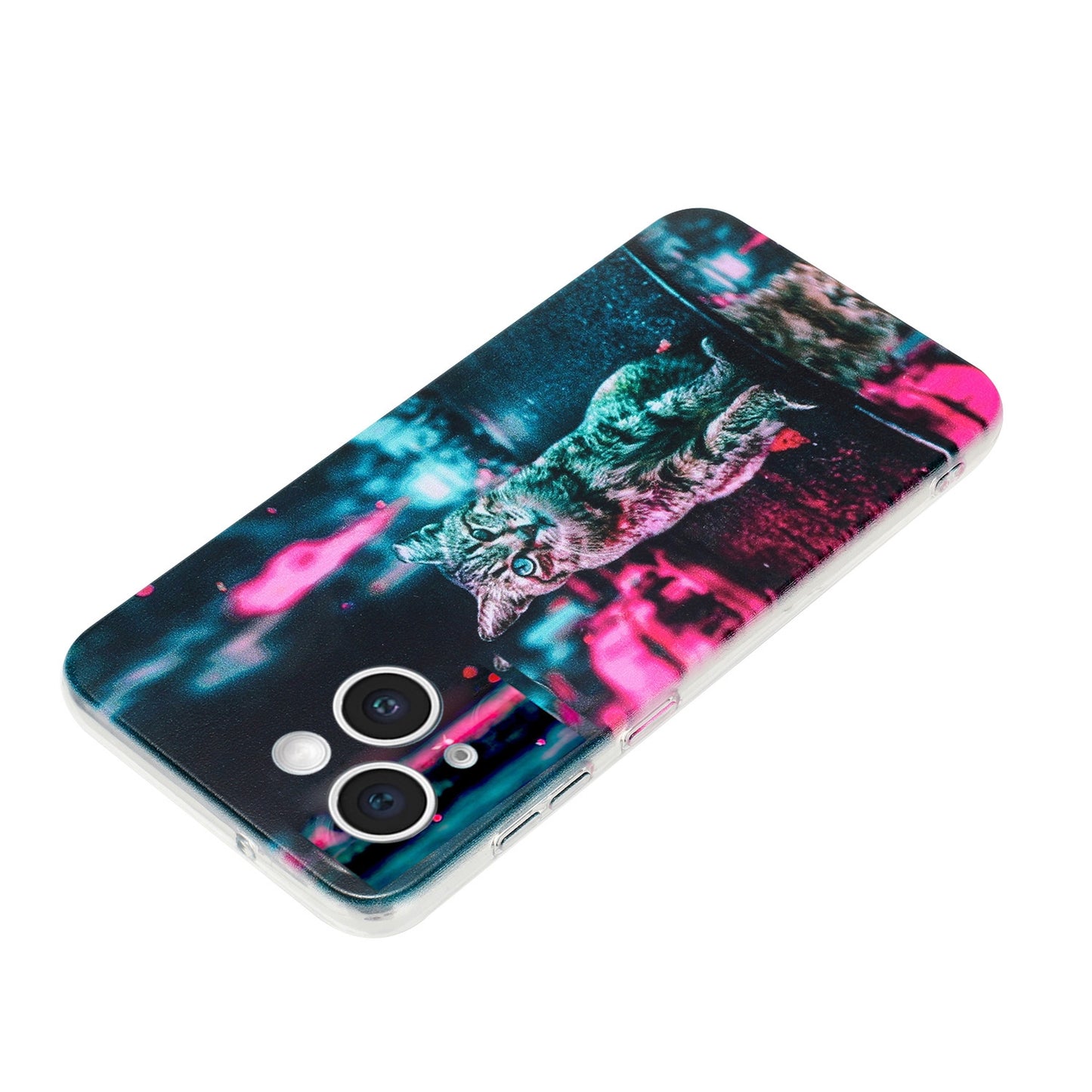 iPhone 15 Plus Vibrant Floral & Abstract TPU Case – Stylish & Protective