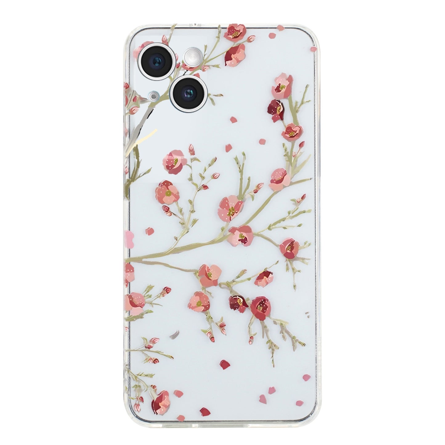 iPhone 15 Plus Vibrant Floral & Abstract TPU Case – Stylish & Protective