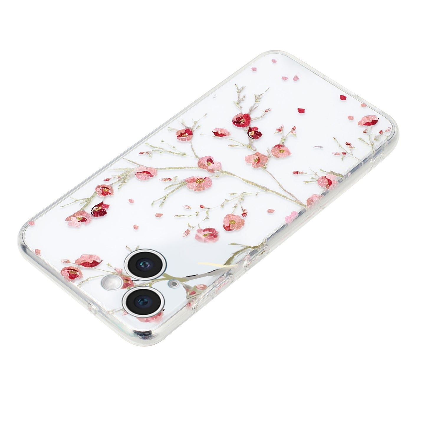 iPhone 15 Plus Vibrant Floral & Abstract TPU Case – Stylish & Protective