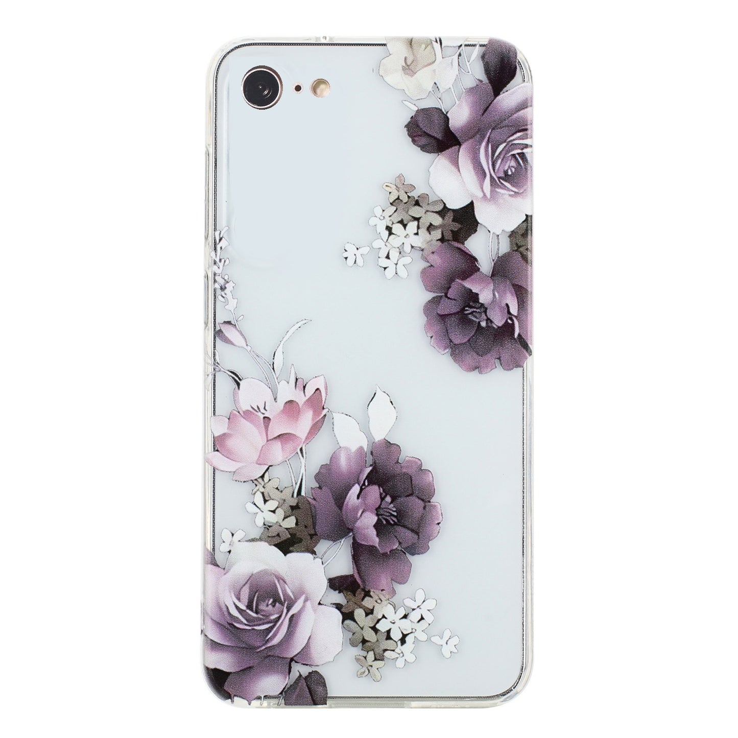 iPhone SE 2022/2020 Vibrant Floral & Abstract TPU Case – Stylish & Durable