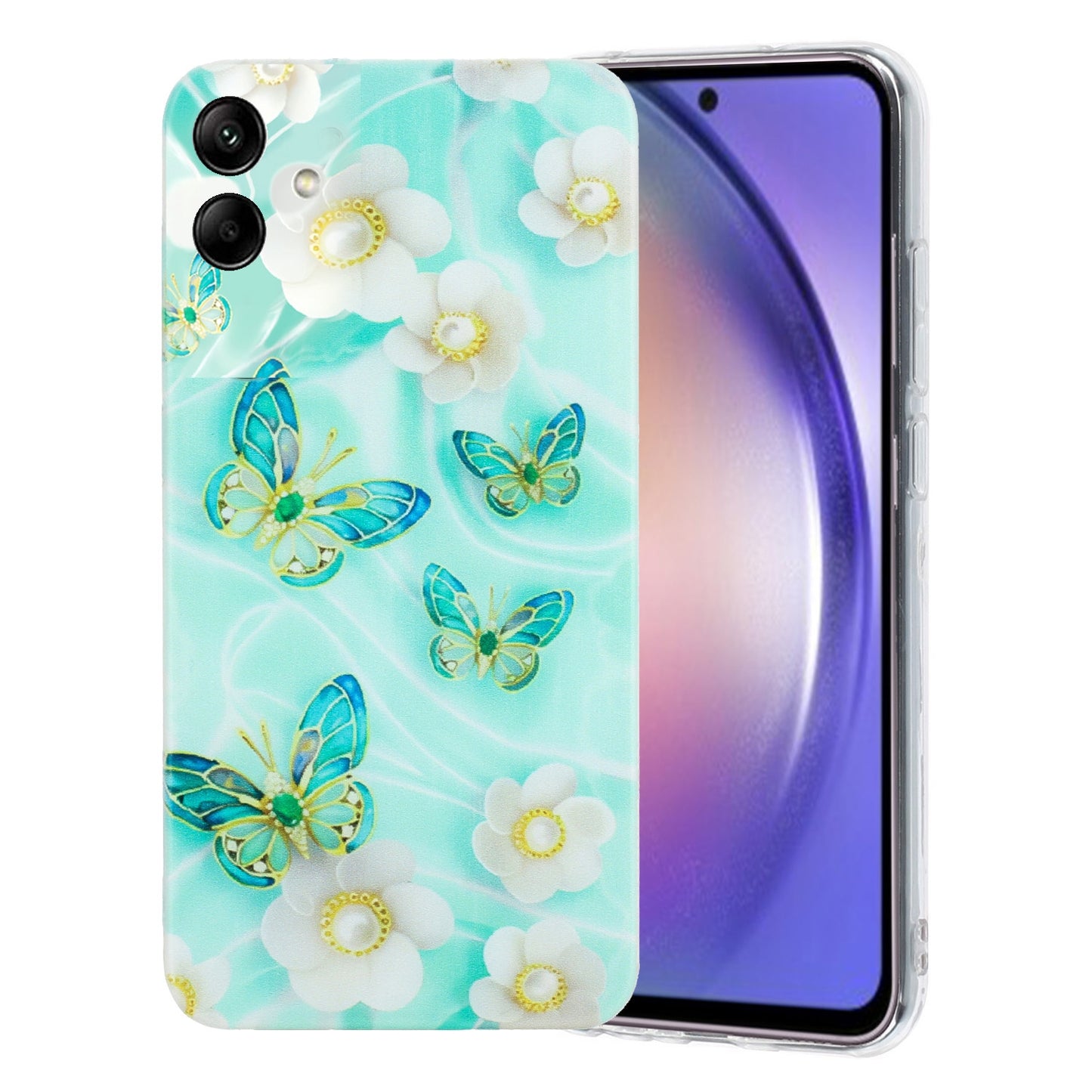 Samsung Galaxy A05 Vibrant Floral & Abstract TPU Case – Stylish & Protective