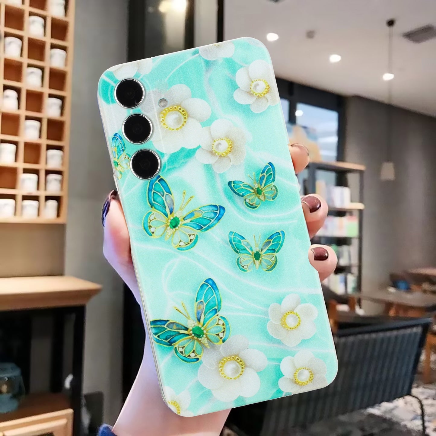 Samsung Galaxy A05s Vibrant Floral & Abstract TPU Case – Stylish & Protective