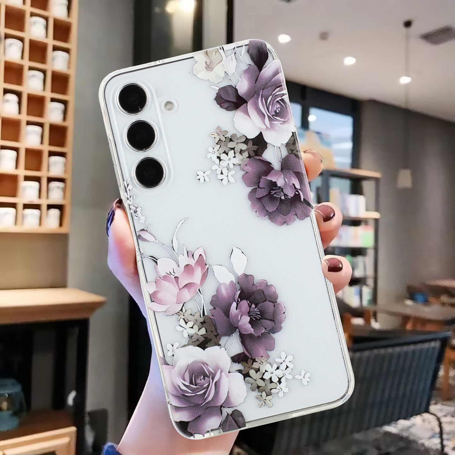 Samsung Galaxy A05s Vibrant Floral & Abstract TPU Case – Stylish & Protective