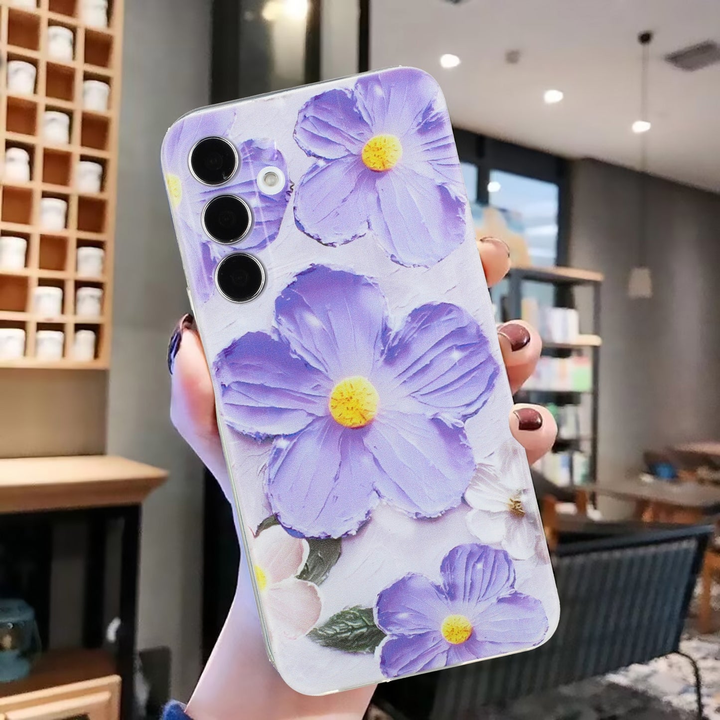 Samsung Galaxy A05s Vibrant Floral & Abstract TPU Case – Stylish & Protective